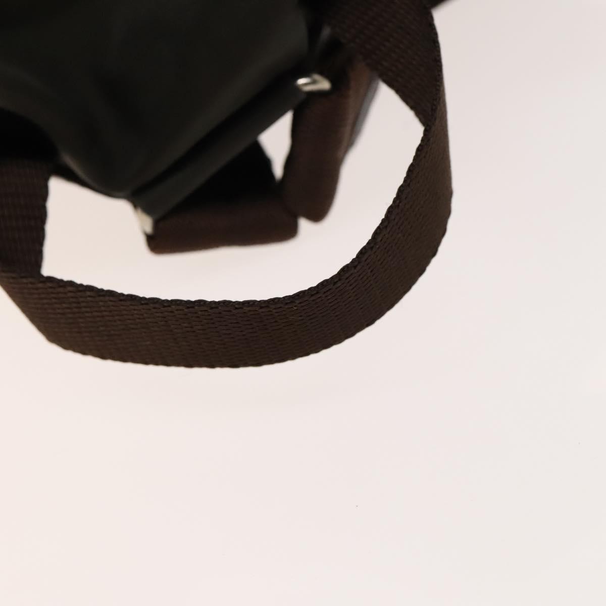 Prada Double Pocket Drawstring Backpack Nylon Wit… - image 7