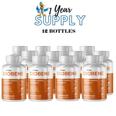 Diobene- Blood Support- 12 Bottles- 720 Capsules