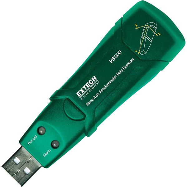 Extech 3-Axis G-Force Vibration Data Logger