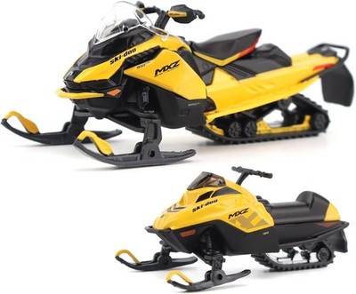 DIECAST MASTERS - SKI-DOO MXZ Blizzard - SKI-DOO MXZ 120cc Gelbes Kindermodel...