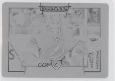 2017 Upper Deck Compendium Printing Plate Black 1/1 Andrei Vasilevskiy #529 1hh