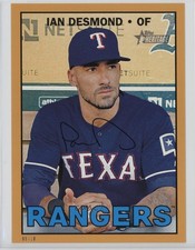 2016 Topps Heritage High Number 5/10 Ian Desmond #624 2d9