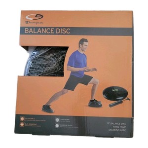 🎉 Champion 13" Balance Disc, Hand Pump & Exercise Guide New NIB Weight Loss