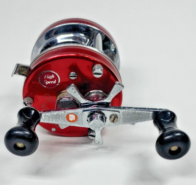 ABU4500　771200 ABU Ambassadeur 4500 High Speed Vintage Red Casting Fishing Reel s