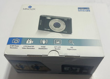 Minolta MND20 16x Digital Zoom 44 MP/2.7K HD Digital Camera Black