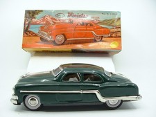 Vintage Amar Toy Minister Delux Tin Friction Pontiac Boxed made In India