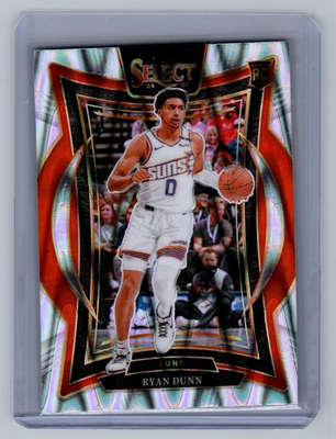 #ad 2024 25 Panini Select Ryan Dunn #100 Tectonic Prizm RC Rookie Suns $1.39