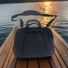 CODi 17" Ballistic Nylon Laptop Bag Case Messenger Briefcase Shoulder Strap BLK