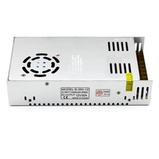 AC To DC 12V 30A 360W Switch Power Supply Transformer Adapter For 5050 LED Strip