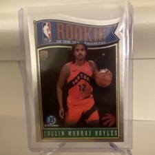 Topps Chrome Rookie Insert Collin Murray-Boyles Raptors RY-2 #259 2025-26