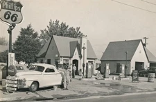 CHAPMANS PHILLIPS 66 GAS STATION 5x7 REPRINT