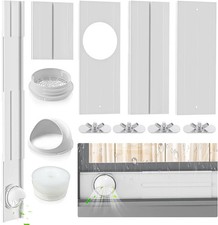 Insputer Portable ac Window Vent Kit with Universal Coupler, New Adjustable Air