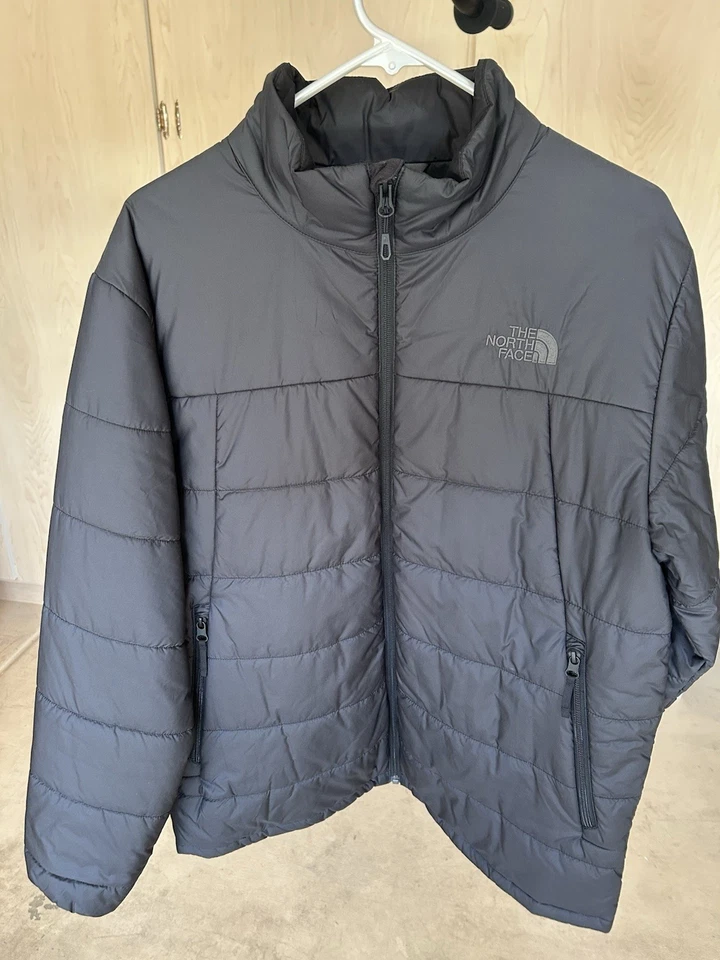 The North Face Jacket Size Men Large Black Puffer 61661 F15 30516 NEDOGNWS - Image 2 of 4