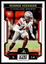 2023 Score Ronnie Hickman RC #368 TS1
