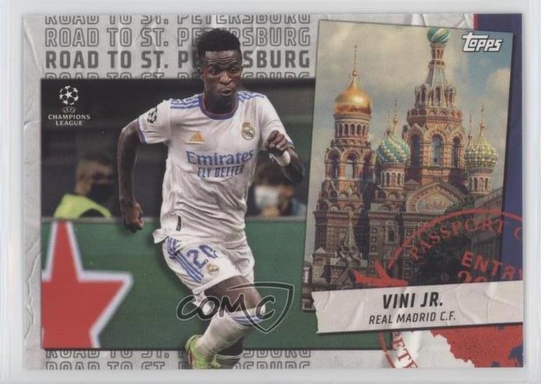 2021-22 UEFA Champions League Road to St Petersburg Vinicius Junior Vini Jr 02v3