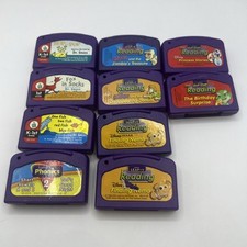 LeapFrog Leap Pad Learning Reading Game Cartridges - Lot of 10 Dr Seuss, Phonics