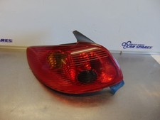 Peugeot 206 Rear Light Facelift 03-09 Passenger Left Brake Lamp Lens Back