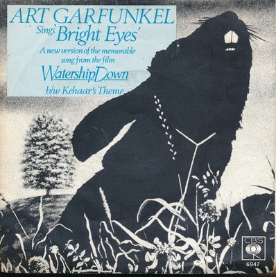 Bright Eyes - Art Garfunkel - Soundtrack Watership Down - Single 7'' Vinyl 252/09