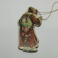 Vintage Merrimack Publishing Corp 1986 Die Cut Christmas Ornament