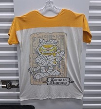 Vintage 1978 Garfield Come to Mummy Halloween Shirt XL COLLAR READ  Distressed