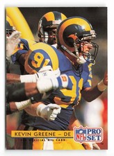 1992 Pro Set Kevin Greene #220 Los Angeles Rams