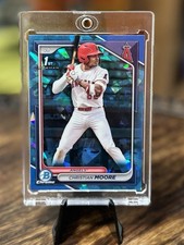 Christian Moore 2024 Bowman Chrome Draft Sapphire Edition - #BDC-13 (RC)