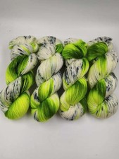 handgefärbte Einöder Merino Sockenwolle 4 f...