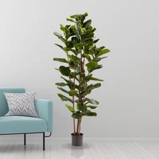 72 In. Artificial Fiddle Leaf Fig Tree