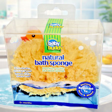 Baby Buddy Natural Bath Sponge-Premium quality sea wool sponge,good for 0 months