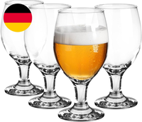 Glasmark Krosno GläSer-Set FüR Bier 0,36 Liter Tulpe Bierglas Trinkglas Glas FüR