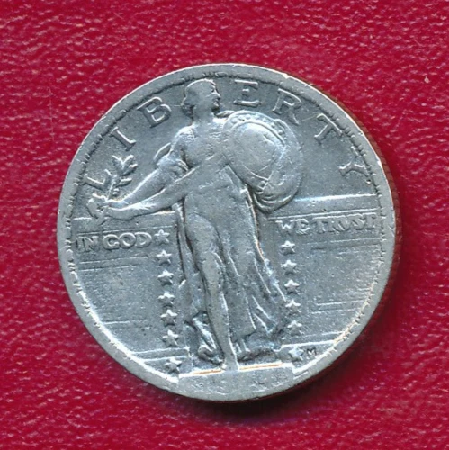 1924 SILVER STANDING LIBERTY QUARTER *NICELY CIRCULATED** FREE SHIPPING!