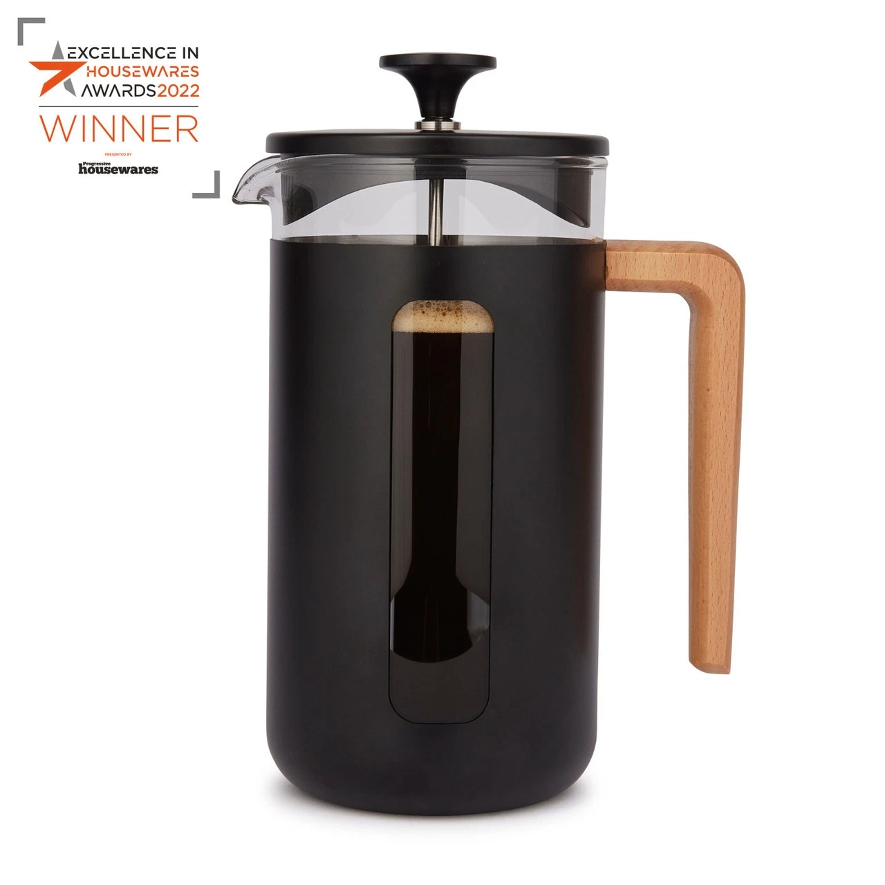 La Cafetiere Pisa Cafetiere, 8-Cup, Black