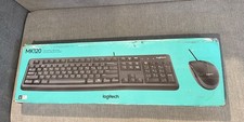 Logitech MK120 Wired USB Keyboard and Mouse, Black 920-002565