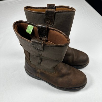 C E Schmidt Leather Composite Toe Sz 10M Work Boots 70508 5154