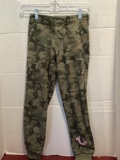 Girls True Religion Camo Jogger Sweatpants Size Medium