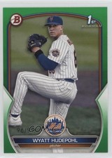 2023 Bowman Draft Green 96/99 Wyatt Hudepohl #BD-147 1b6q