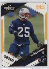2009 Score Inscriptions Rookie Gold Zone 43/50 Patrick Chung #381 4g8