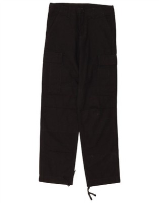 Carhartt Herren Straight Freizeithose W30 L32 Schwarz Baumwolle WP11