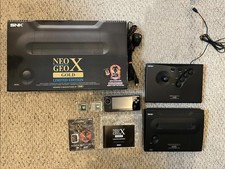 SNK NEO GEO X GOLD Limited Edition Console Co...