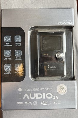 Cowon iAudio X5 60GB Digital Audio MP3 Player Works *Bad Battery* FREE SHIPPING
