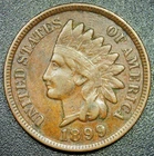 VF 1899 1C Indian Head Cent