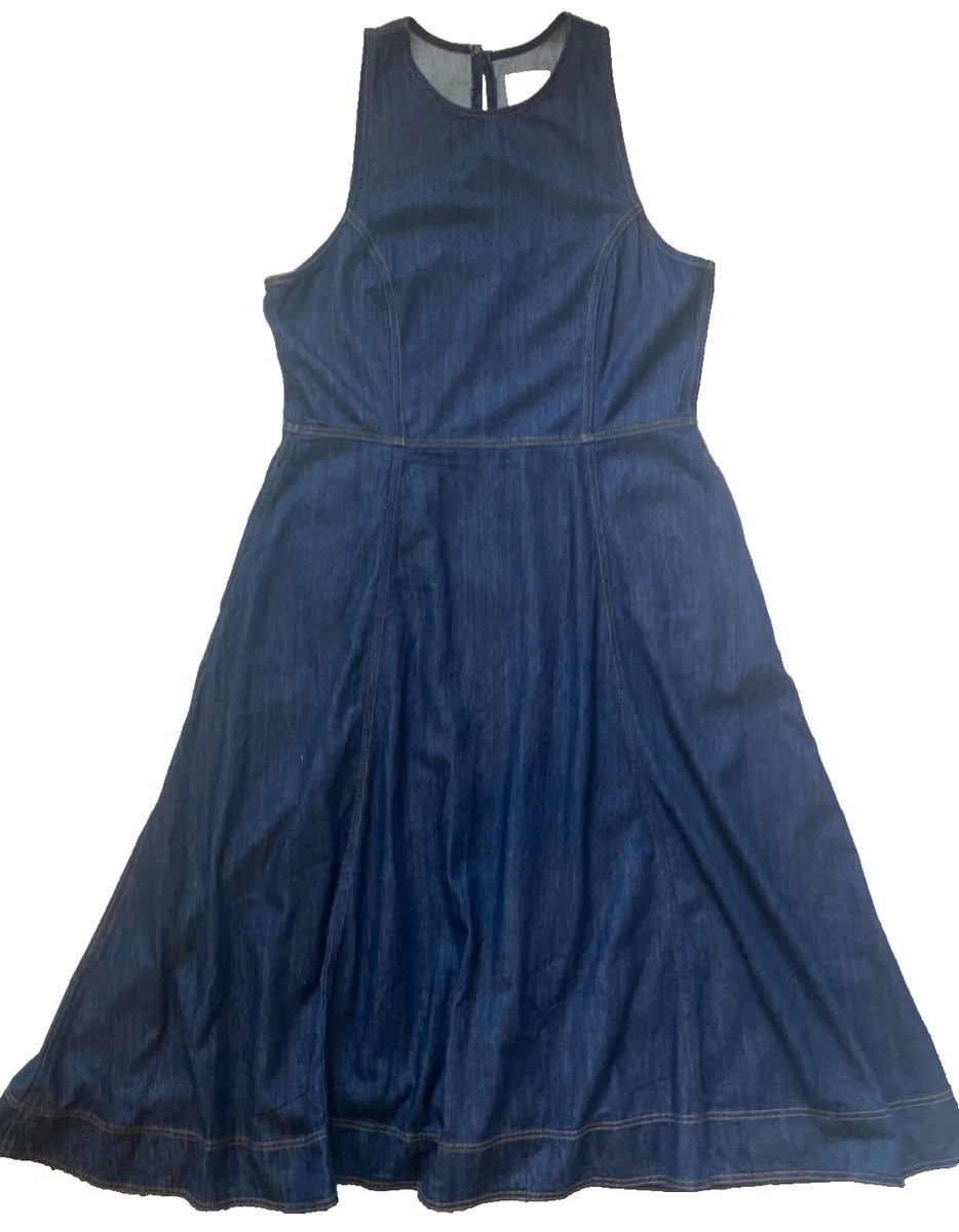 Denim Casual Sleeveless Dresses Midi for Women for sale | eBay Denim Casual Sleeveless Dresses Midi for Women for sale | eBay