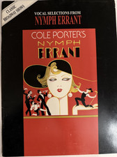 Nymph Errant Vocal Selections Cole Porter Classic Broadway Shows Rare