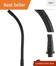 13-Inch Flexible Microphone Gooseneck in Black - Secure and Stylish Solution