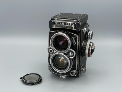 Rolleiflex 2.8E & Carl Zeiss Planar 80mm f/2.8, 2.8 E, #A44-1,-GUT, BELI DEFEKT-