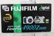 Fujifilm Finepix 4900zoom Digital Camera Silver Super Ccd 6x Optical Zoom