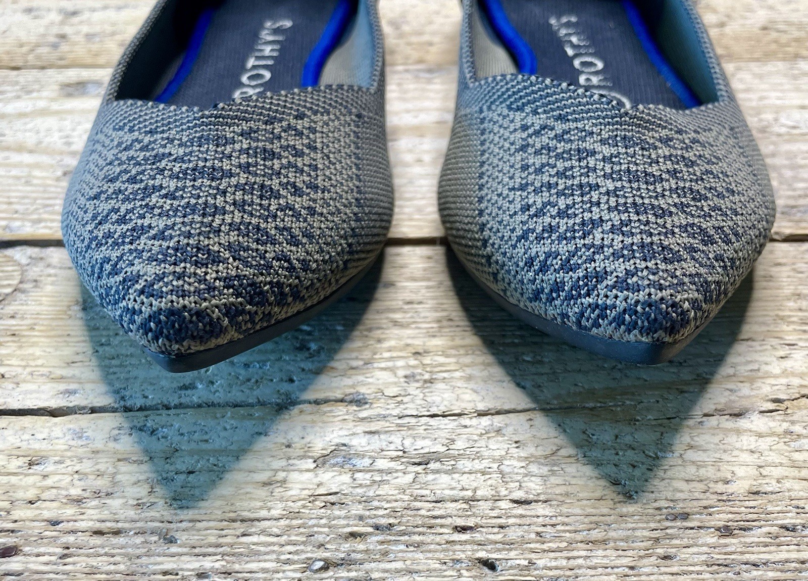 Rothy’s The Point Flats Walnut Python Brown Black… - image 8