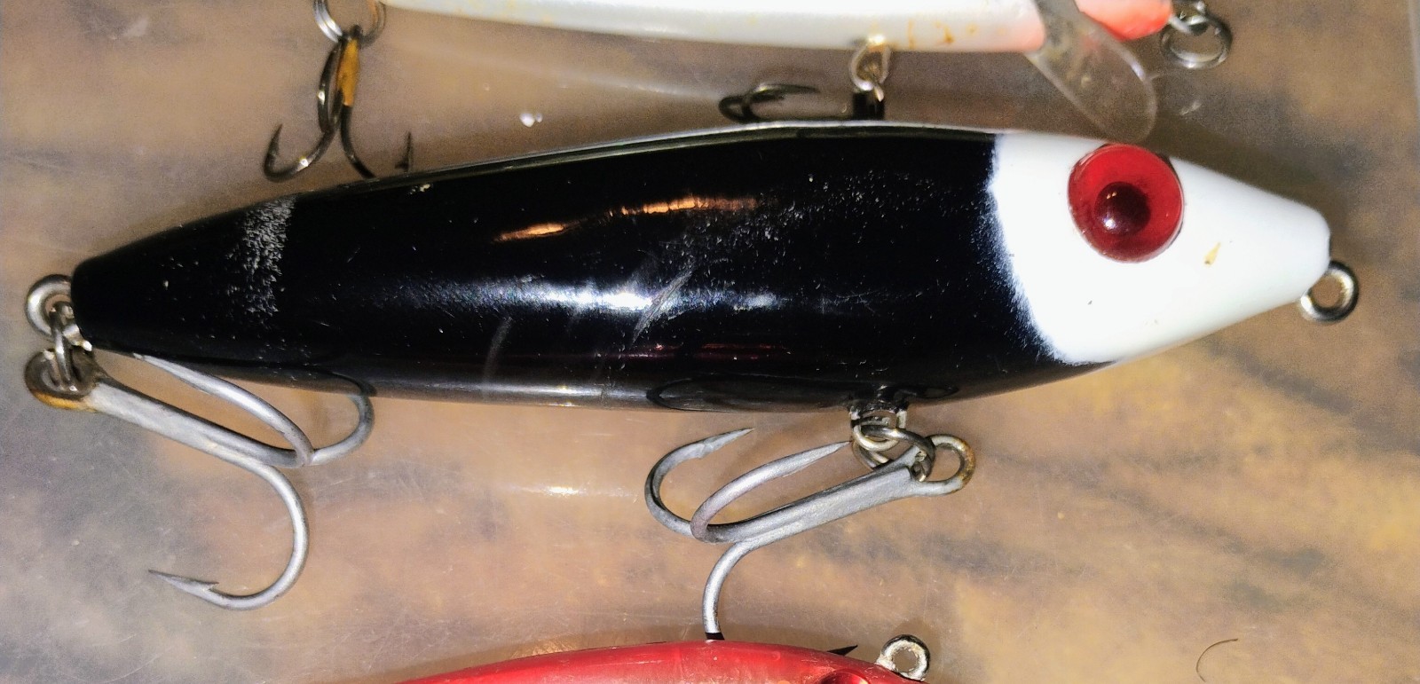 Saltwater Plugs/Topwaters Lot-Mirrorlure, Rapala, +-6 Total Baits-Free Shipping! - Image 12