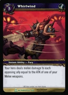 Wirbelwind - Servants of the Betrayer - World of Warcraft TCG