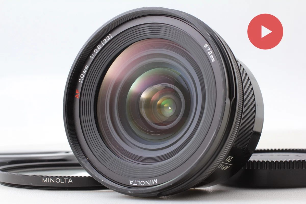 Minolta 20mm Focal Camera Lenses for sale | eBay